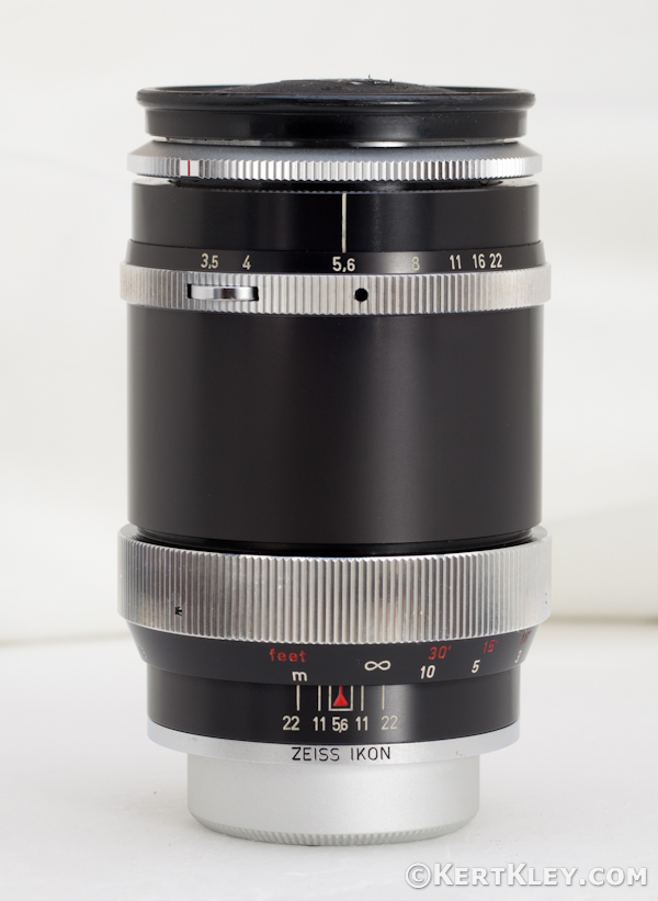 Side View - Carl Zeiss Tessar 115mm f/3.5 Bellows Lens